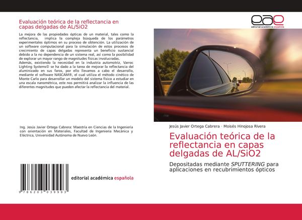 Produktbild: Evaluaci&oacute;n te&oacute;rica de la reflectancia en capas delgadas de AL/SiO2