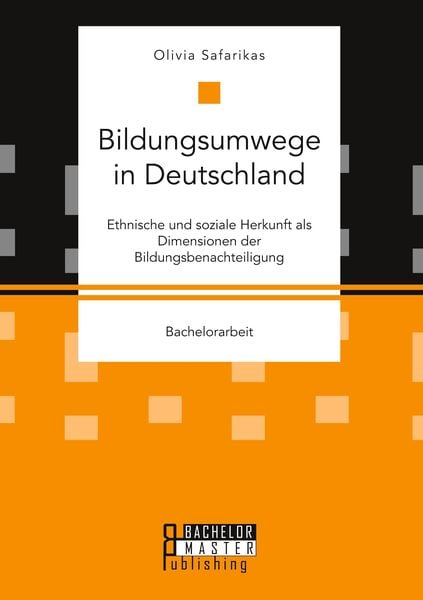 Produktbild: Bildungsumwege in Deutschland. Ethnische und soziale Herkunft als Dimensionen der Bildungsbenachteiligung