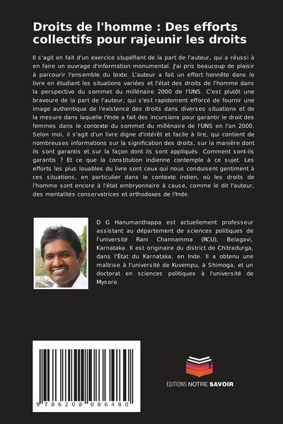 Produktbild: Droits de l'homme : Des efforts collectifs pour rajeunir les droits
