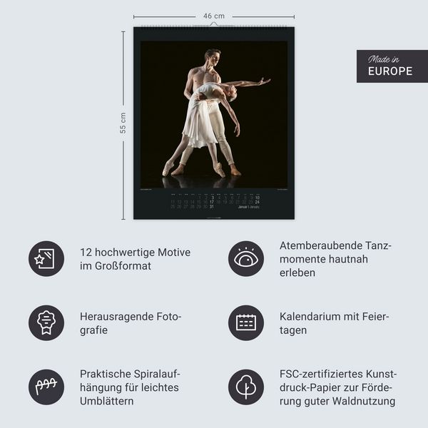 Produktbild: Stuttgarter Ballett Kalender 2027