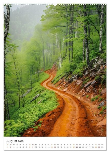 Produktbild: Mystische Pfade (hochwertiger Premium Wandkalender 2026 DIN A2 hoch), Kunstdruck in Hochglanz