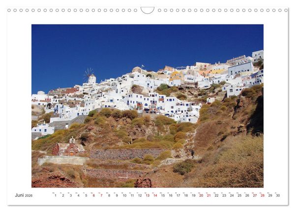 Produktbild: Griechischer Charme (Wandkalender 2026 DIN A3 quer), CALVENDO Monatskalender