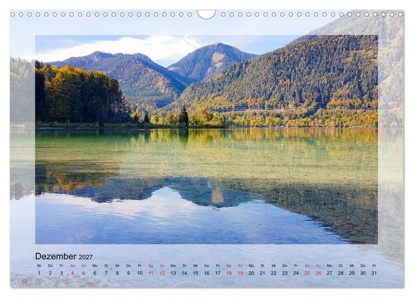 Produktbild: Walchensee (Wandkalender 2027 DIN A3 quer), CALVENDO Monatskalender