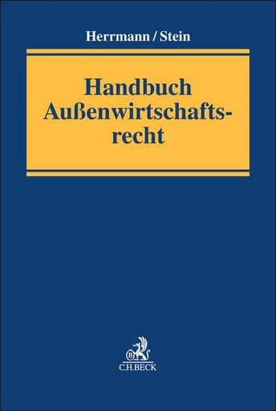 Produktbild: Handbuch Au&szlig;enwirtschaftsrecht