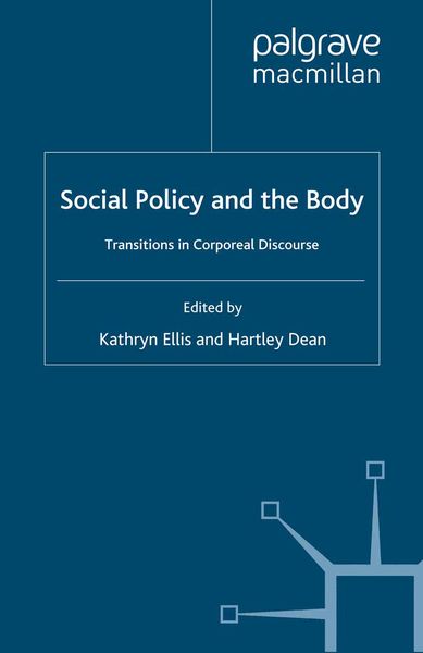 Produktbild: Social Policy and the Body