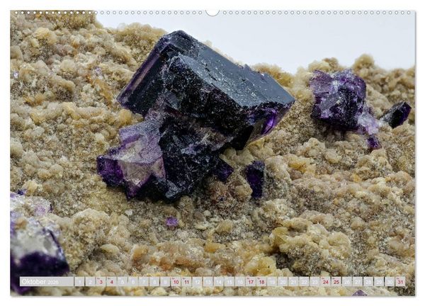 Produktbild: Faszination Mineralien (hochwertiger Premium Wandkalender 2026 DIN A2 quer), Kunstdruck in Hochglanz