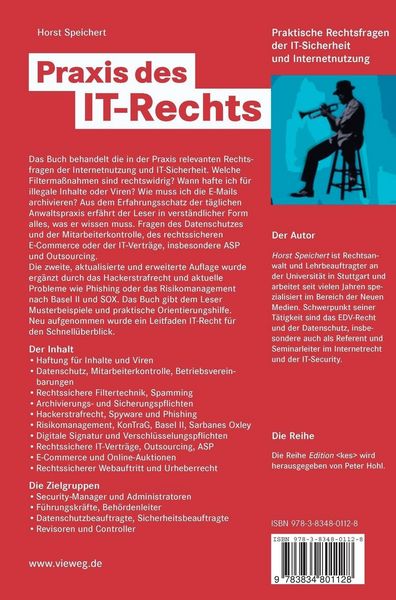 Produktbild: Praxis des IT-Rechts