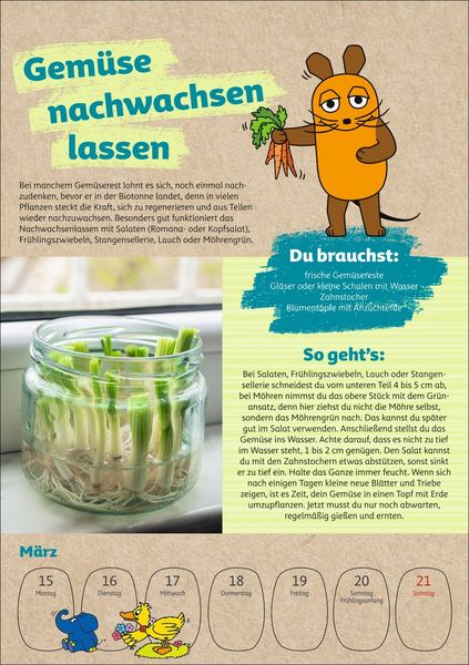 Produktbild: Sch&uuml;tze die Erde mit der Maus Kalender 2027 - Wochenplaner