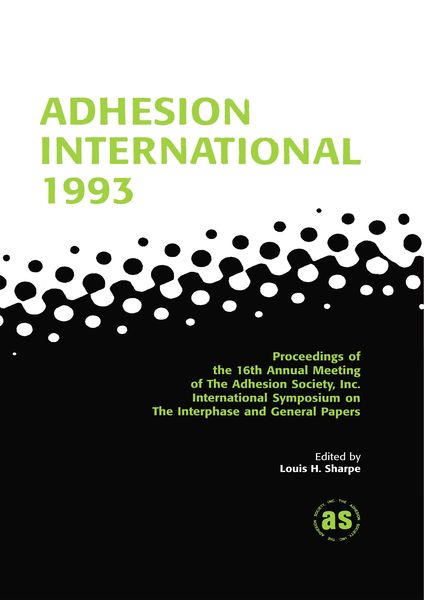 Produktbild: Adhesion International 1993