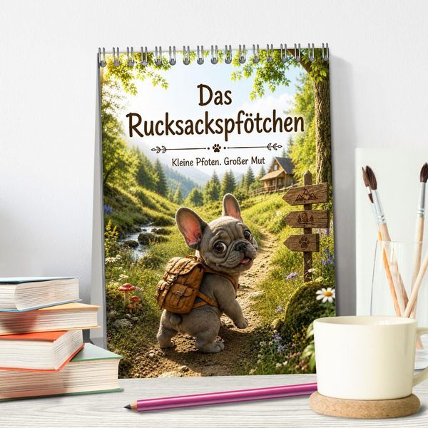 Produktbild: Das Rucksackpf&ouml;tchen (Tischkalender 2027 DIN A5 hoch), CALVENDO Monatskalender