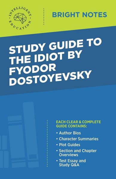 Produktbild: Study Guide to The Idiot by Fyodor Dostoyevsky