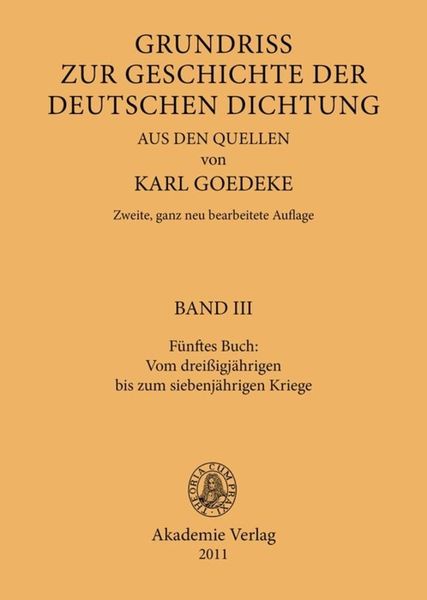 Produktbild: F&uuml;nftes Buch: Vom dreissigj&auml;hrigen bis zum siebenj&auml;hrigen Kriege