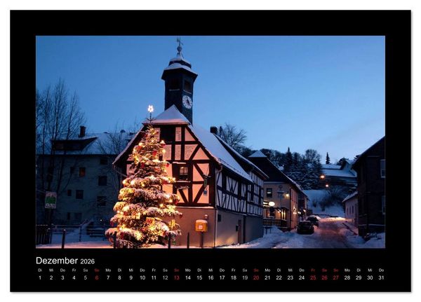 Produktbild: Taunus (Tischkalender 2026 DIN A5 quer), CALVENDO Monatskalender