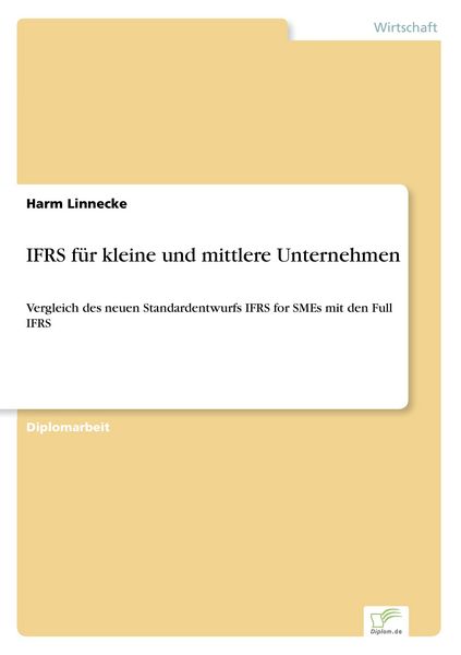 Produktbild: IFRS f&uuml;r kleine und mittlere Unternehmen