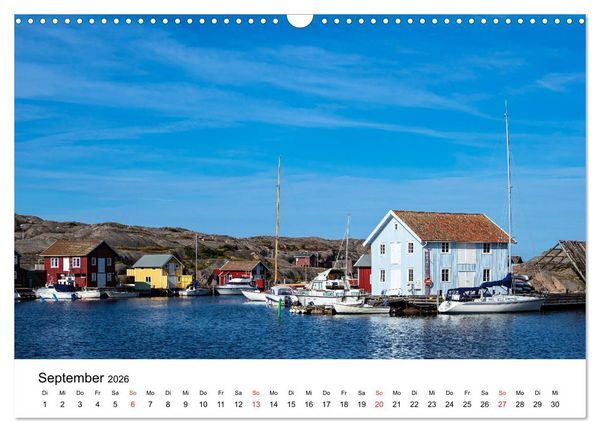 Produktbild: Westk&uuml;ste in Schweden (Wandkalender 2026 DIN A3 quer), CALVENDO Monatskalender