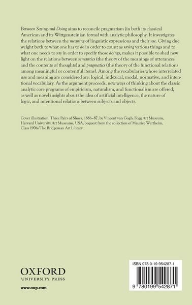 Produktbild: Between Saying and Doing