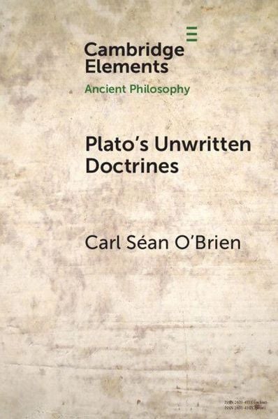Produktbild: Plato's Unwritten Doctrines