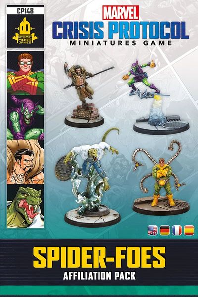 Produktbild: Marvel Crisis Protocol - Spider-Foes (Spider Foes) DE/EN/ES/FR