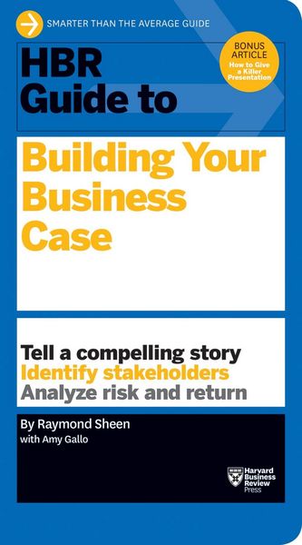 Produktbild: HBR Guide to Building Your Business Case (HBR Guide Series)