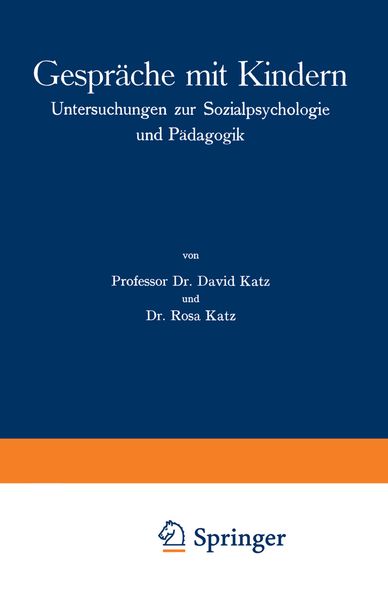 Produktbild: Gespr&auml;che mit Kindern