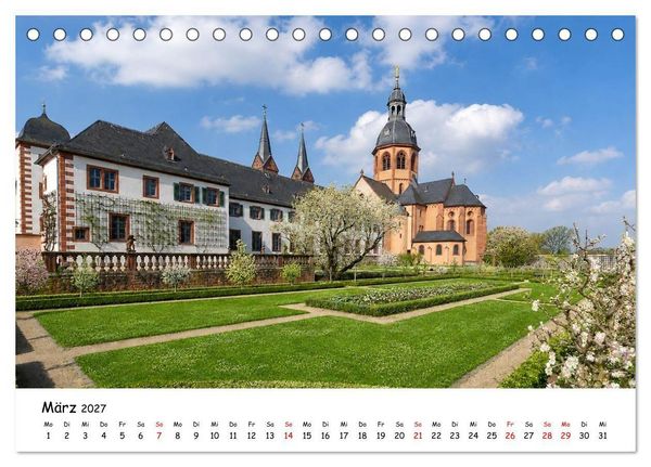 Produktbild: Seligenstadt am Main (Tischkalender 2027 DIN A5 quer), CALVENDO Monatskalender