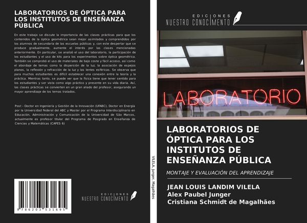 Produktbild: Laboratorios De &Oacute;ptica Para Los Institutos De Ense&ntilde;anza P&uacute;blica