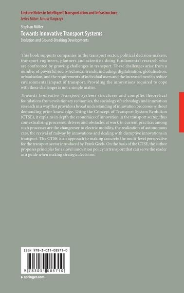 Produktbild: Towards Innovative Transport Systems