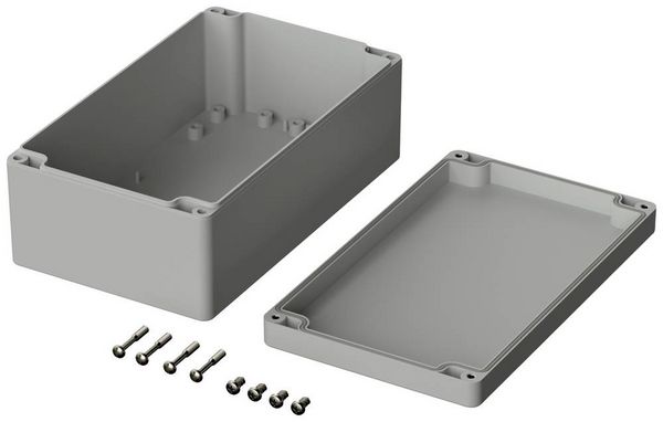 Produktbild: Bopla EUROMAS T 221 03221000 Industrie-Geh&auml;use 200 x 120 x 75 ABS Lichtgrau (RAL 7035) 1St.