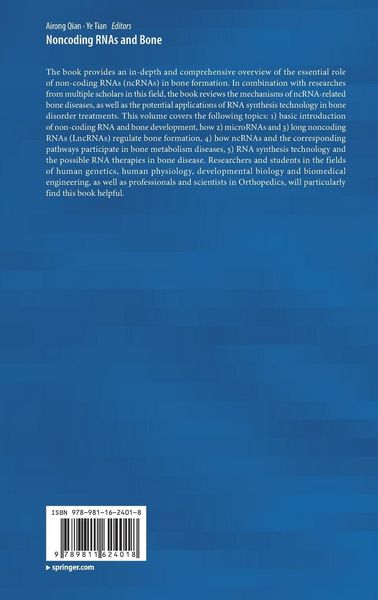 Produktbild: Noncoding RNAs and Bone
