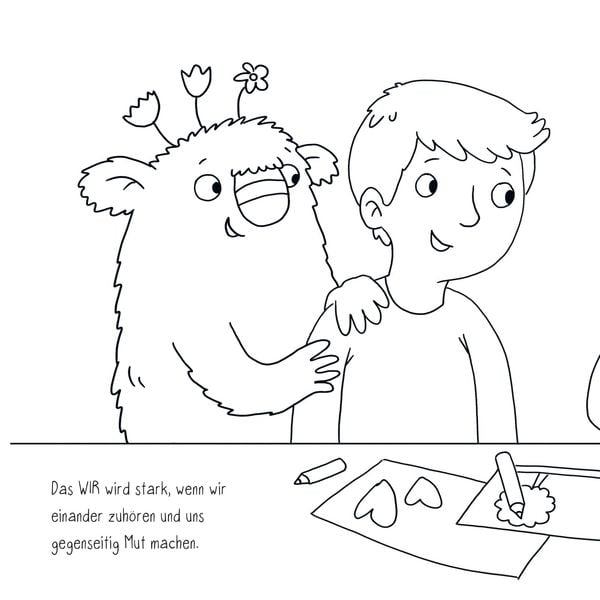 Produktbild: Das kleine WIR: Mein gro&szlig;es Malbuch