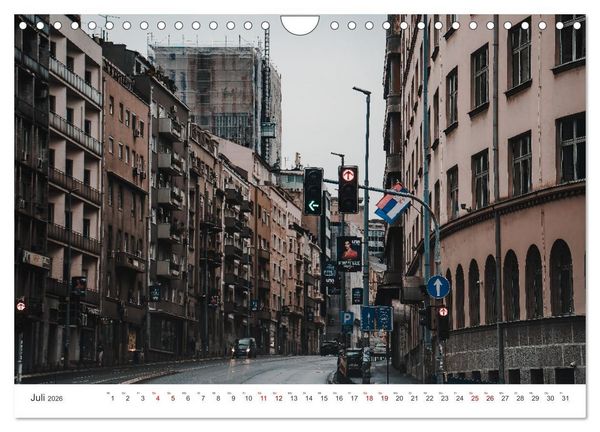 Produktbild: Serbien - Mosaikstein des Balkans (Wandkalender 2026 DIN A4 quer), CALVENDO Monatskalender