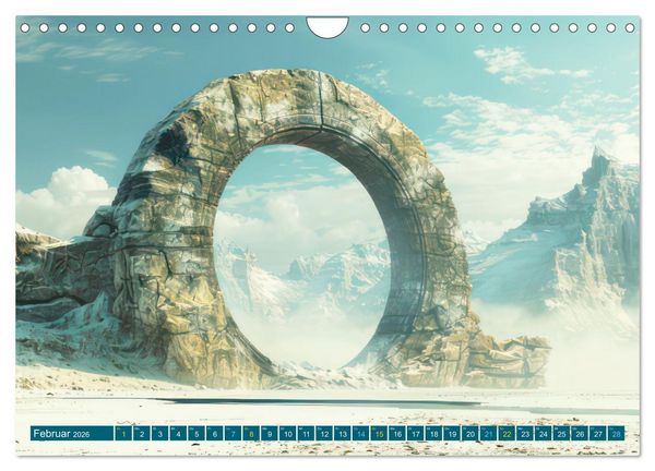Produktbild: Mystische r&auml;tselhafte Orte (Wandkalender 2026 DIN A4 quer), CALVENDO Monatskalender