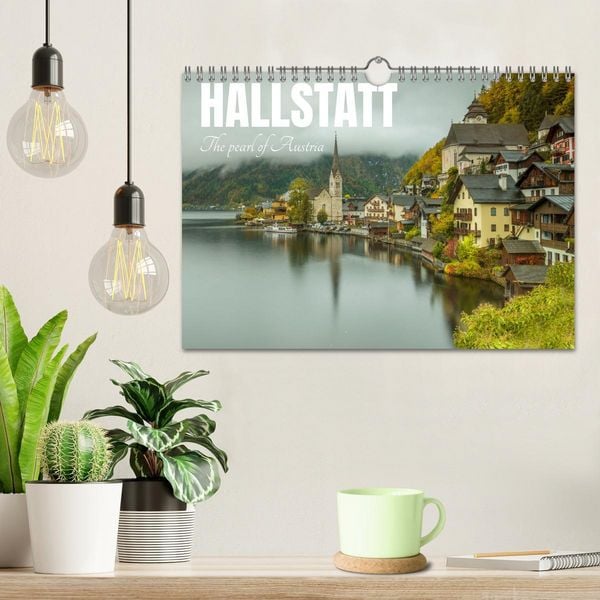 Produktbild: Hallstatt The pearl of Austria (Wall Calendar 2026 DIN A4 landscape), CALVENDO 12 Month Wall Calendar