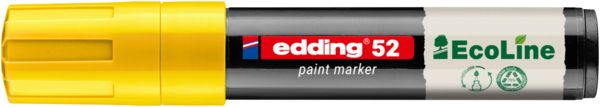 Produktbild: Edding 52 EcoLine 4-52-005 Lackmarker Gelb 4 mm, 15mm