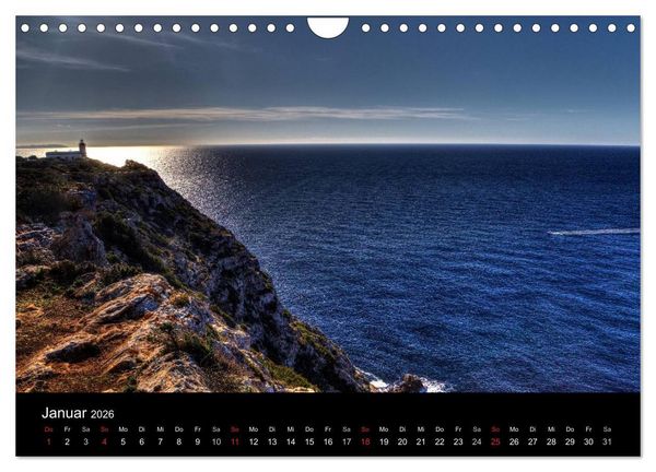Produktbild: Mallorca 2026 - Mallorquinische Tr&auml;ume (Wandkalender 2026 DIN A4 quer), CALVENDO Monatskalender