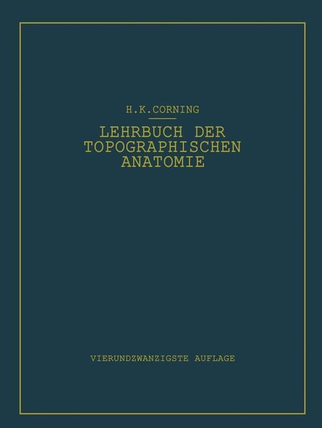 Produktbild: Lehrbuch der topographischen Anatomie