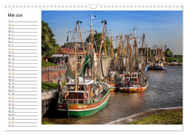 Produktbild: Ostfriesland - maritim pur (Wandkalender 2026 DIN A3 quer), CALVENDO Monatskalender