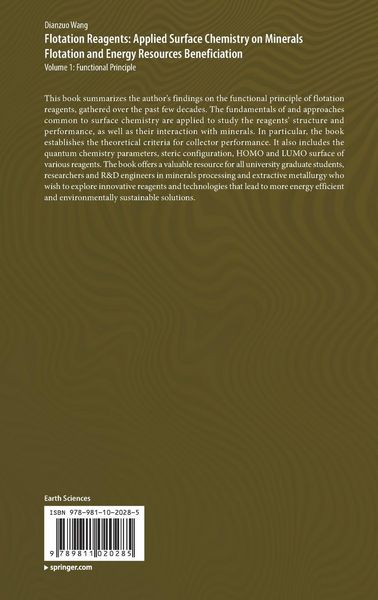 Produktbild: Flotation Reagents: Applied Surface Chemistry on Minerals Flotation and Energy Resources Beneficiation