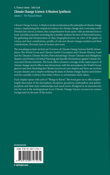 Produktbild: Climate Change Science: A Modern Synthesis