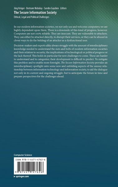 Produktbild: The Secure Information Society