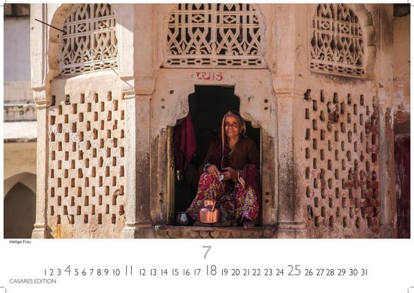 Produktbild: Indien Kalender 2027 &ndash; Wandkalender | Fotokalender Asien 24x35cm - Entdecken Sie die vielf&auml;ltige Kultur Indiens in 12 faszinierenden Fotos