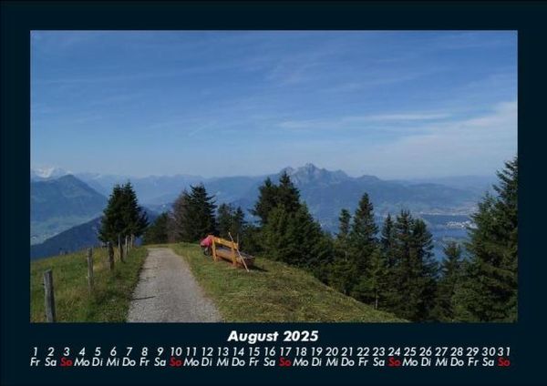 Produktbild: Berglandschaften 2025 Fotokalender DIN A5