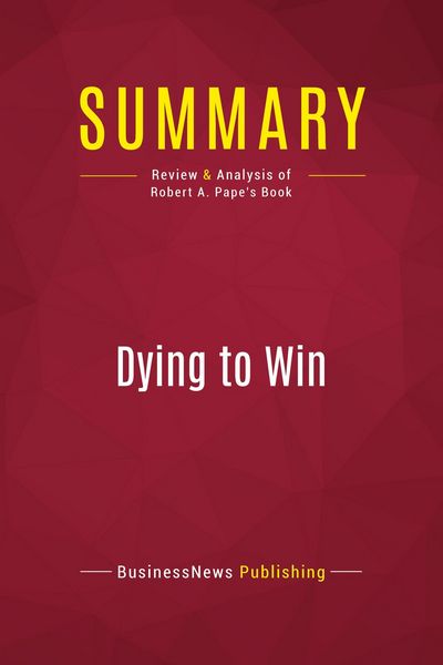 Produktbild: Summary: Dying to Win