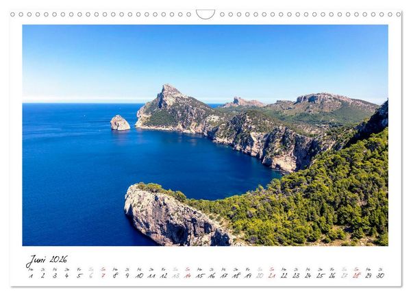 Produktbild: MALLORCA, Meine Balearische Insel (Wandkalender 2026 DIN A3 quer), CALVENDO Monatskalender