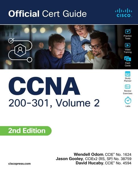 Produktbild: CCNA 200-301 Official Cert Guide, Volume 2