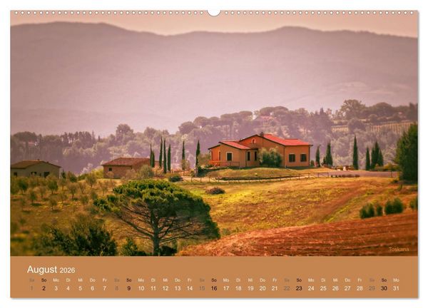 Produktbild: Italienische Momente (hochwertiger Premium Wandkalender 2026 DIN A2 quer), Kunstdruck in Hochglanz