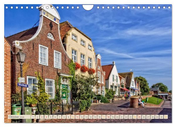 Produktbild: Reise an die Nordsee - Greetsiel (Wandkalender 2026 DIN A4 quer), CALVENDO Monatskalender