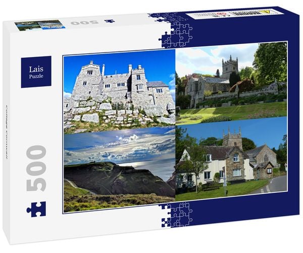 Produktbild: Lais Puzzle Collage Cornwall 500 Teile