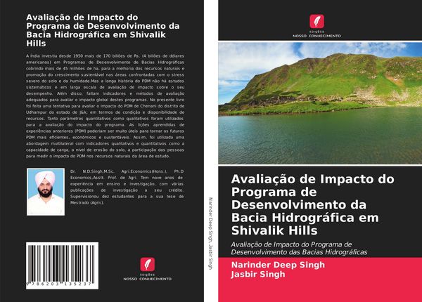 Produktbild: Avalia&ccedil;&atilde;o de Impacto do Programa de Desenvolvimento da Bacia Hidrogr&aacute;fica em Shivalik Hills