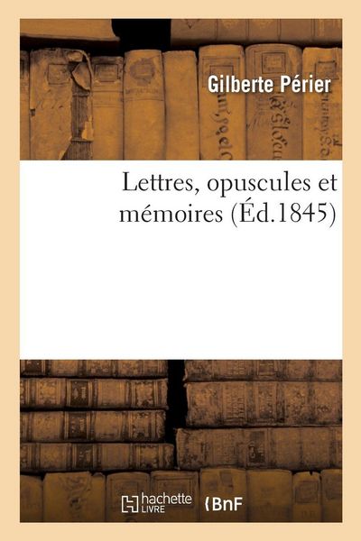 Produktbild: Lettres, opuscules et m&eacute;moires